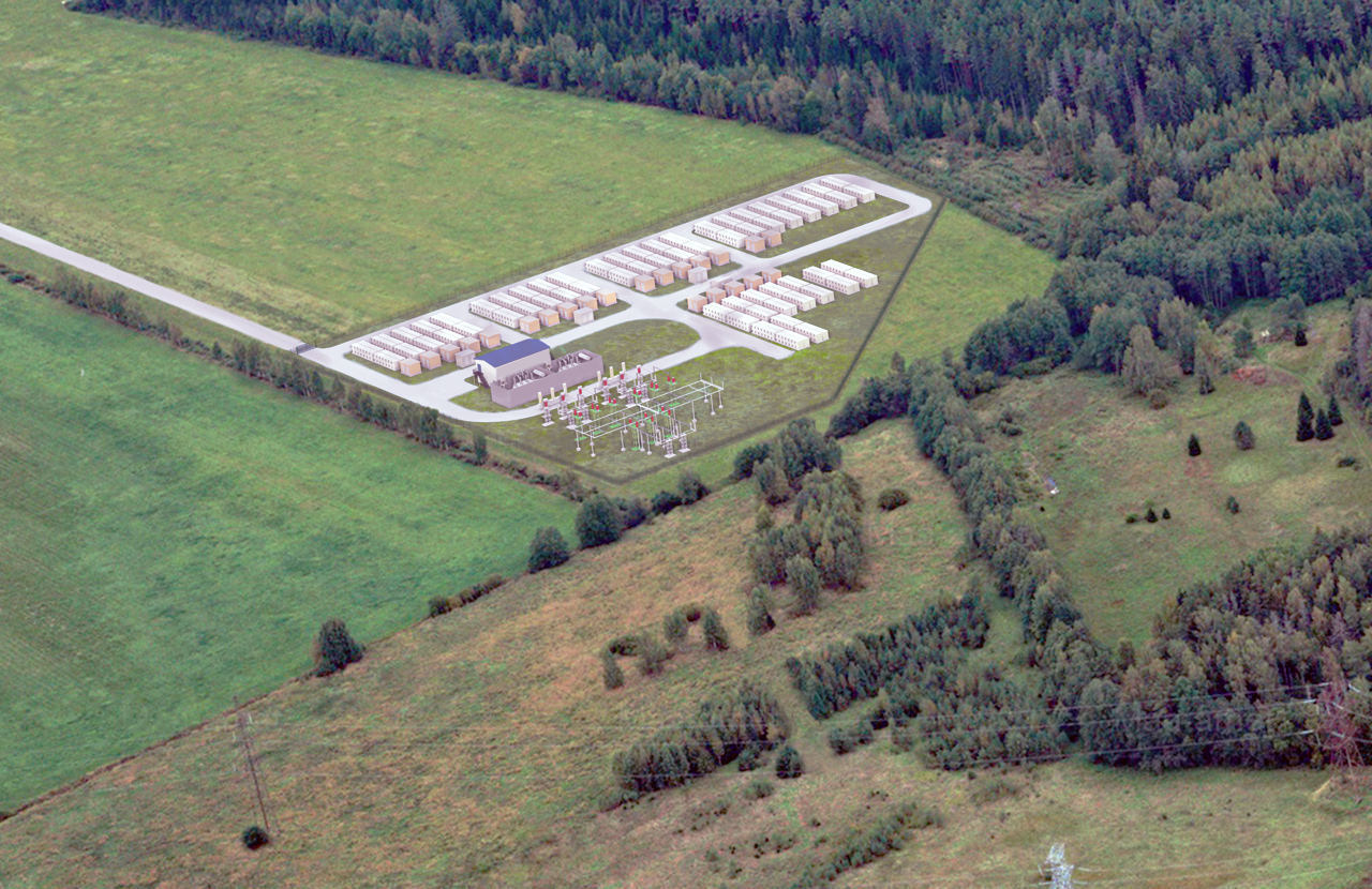 The cornerstone was laid for the largest battery park in continental Europe in Kiisa, Estonia