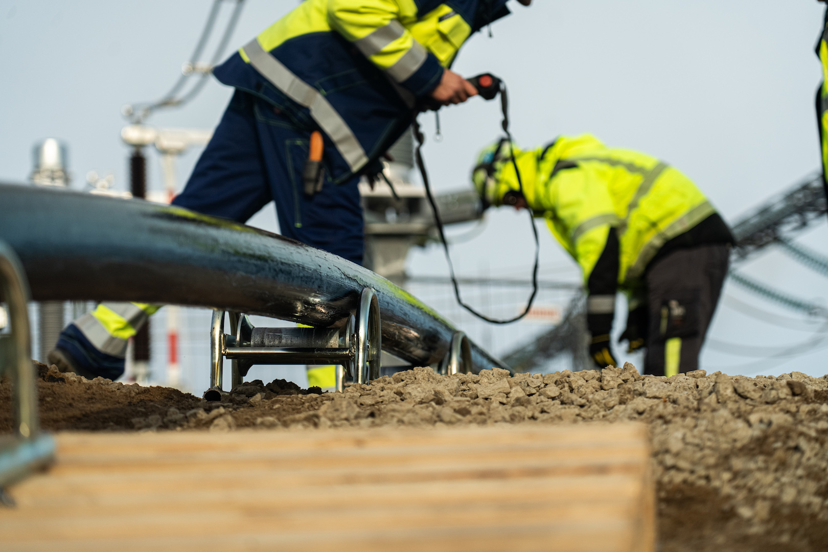 Unique underground cable line installed in Estonia for the largest battery park in Continental Europe